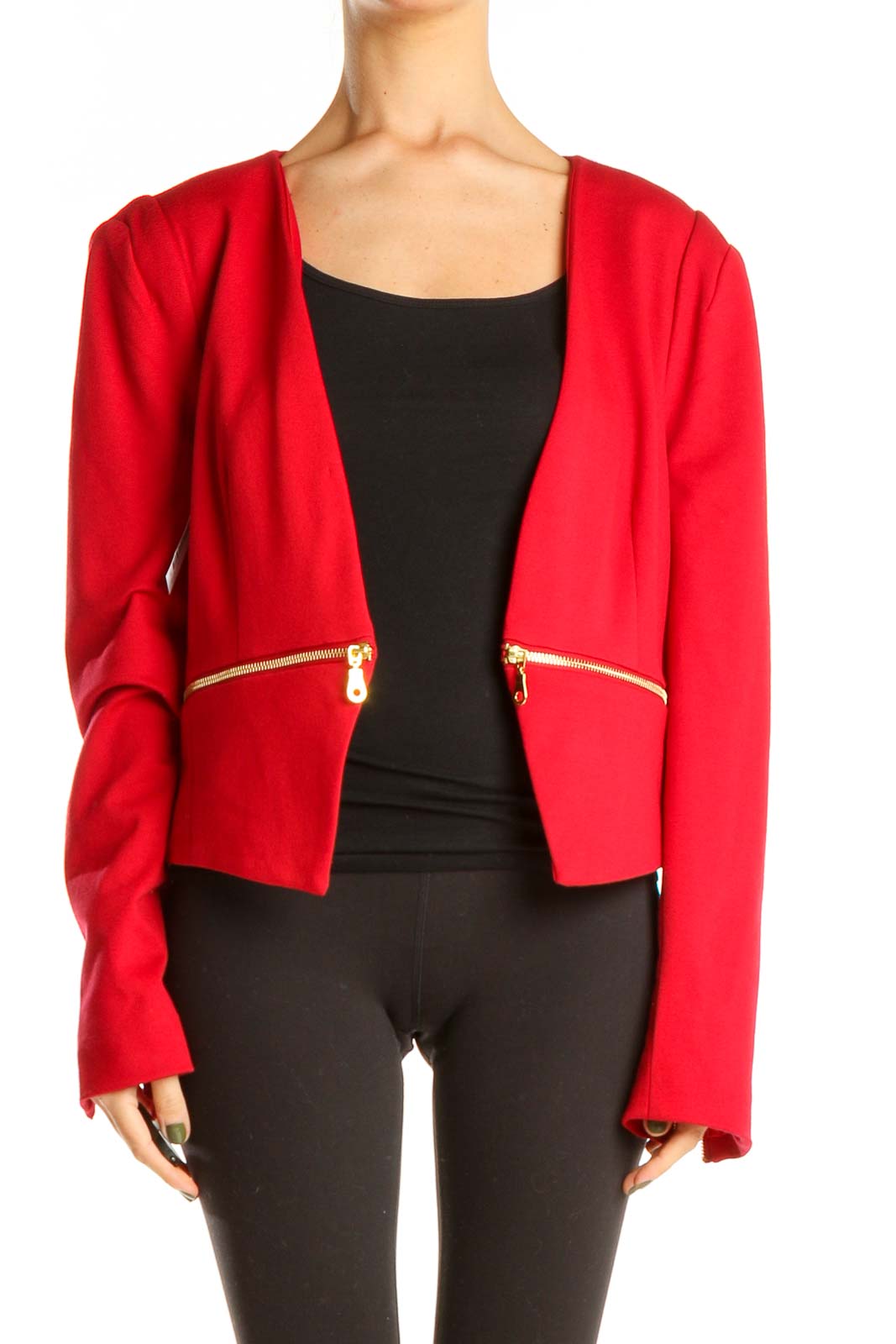 Red Jacket Front