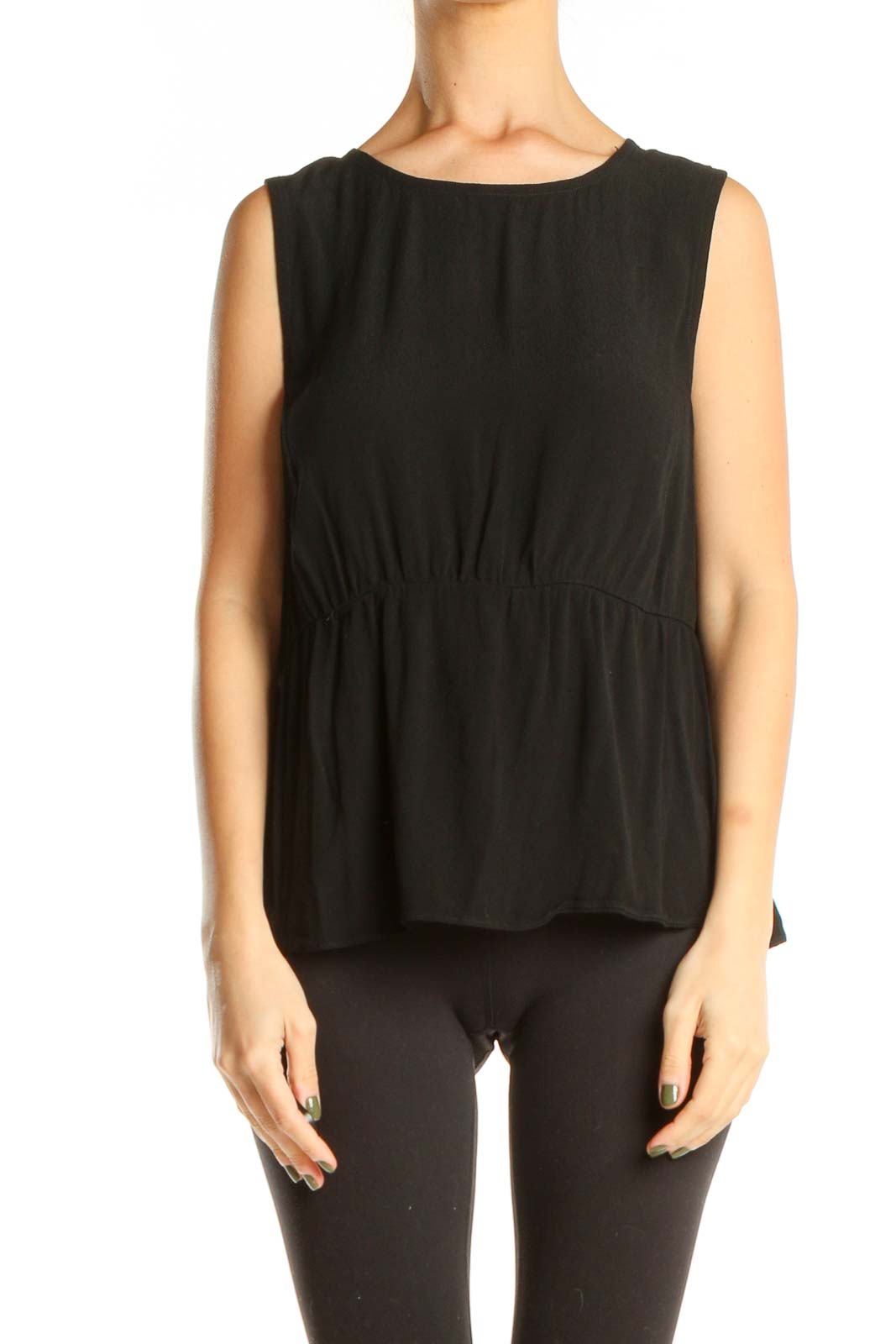 Black Classic Top Front
