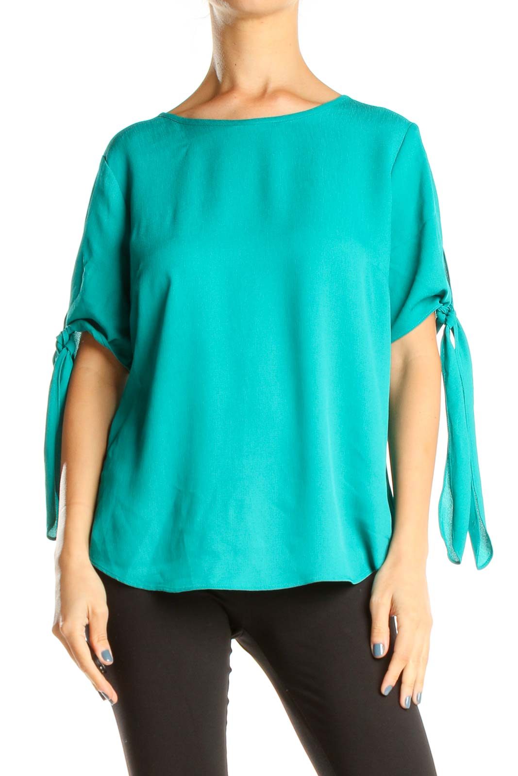 Blue All Day Wear Top Front