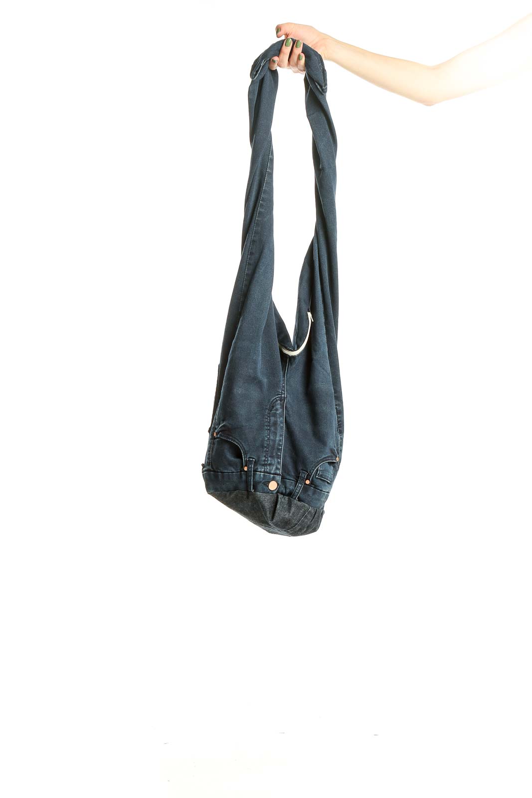 SilkRoll Blue Shoulder Bag