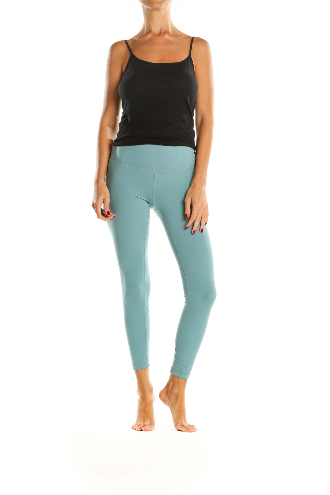 Yogalicious - Blue Activewear Leggings Polyester Spandex