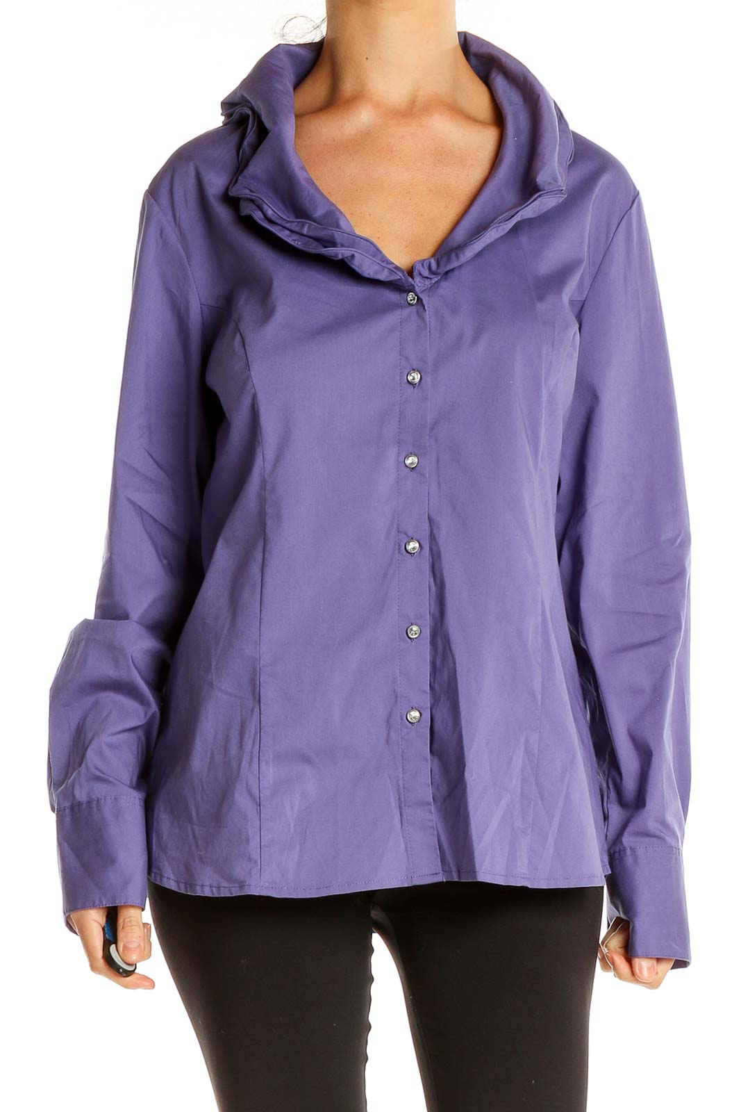 Purple All Day Wear Top Front