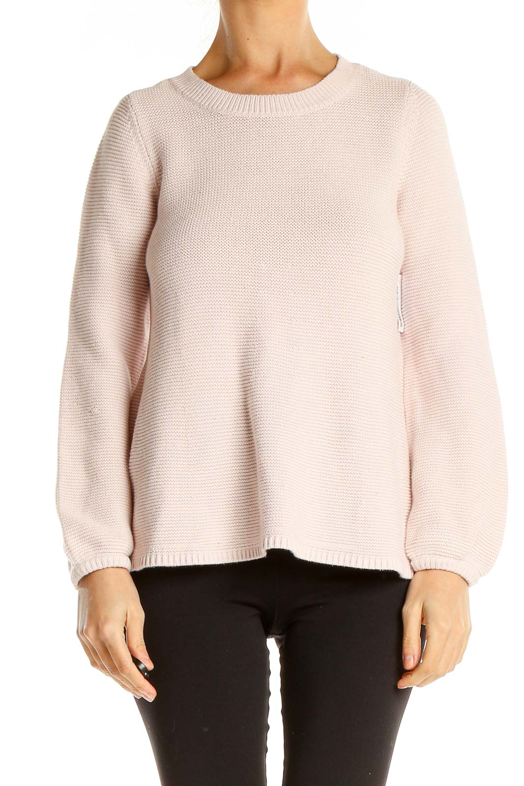 Pink Classic Sweater Front
