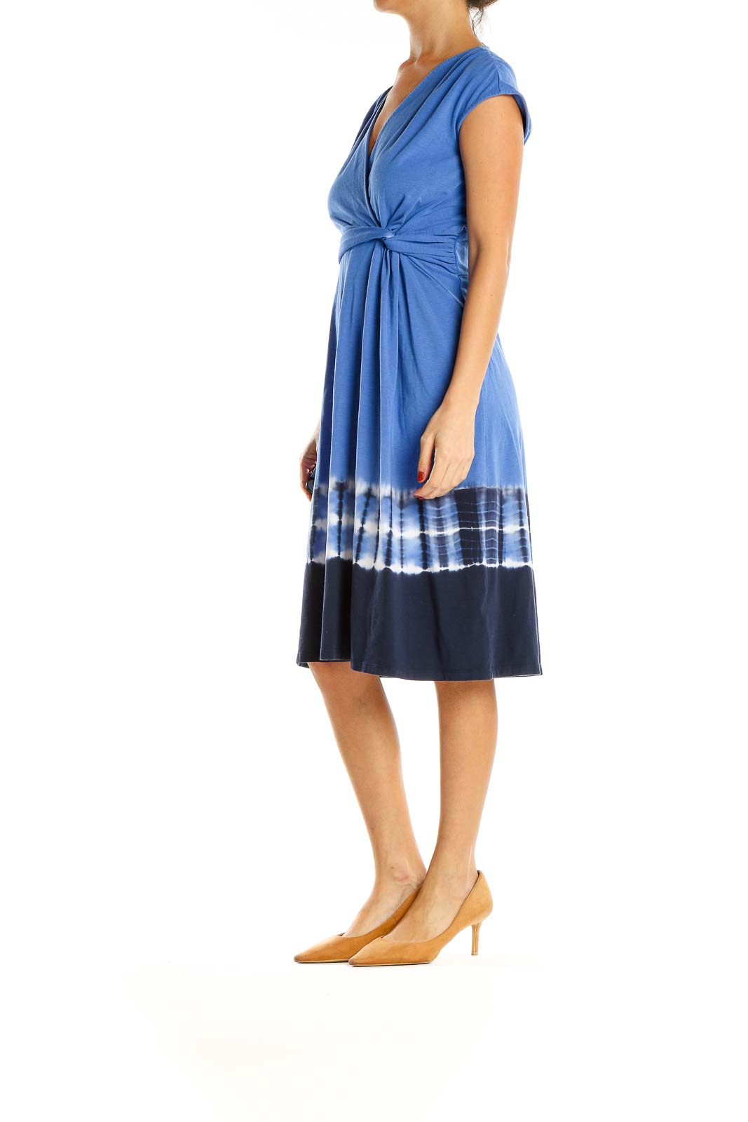 Lands end fit 2024 and flare dress