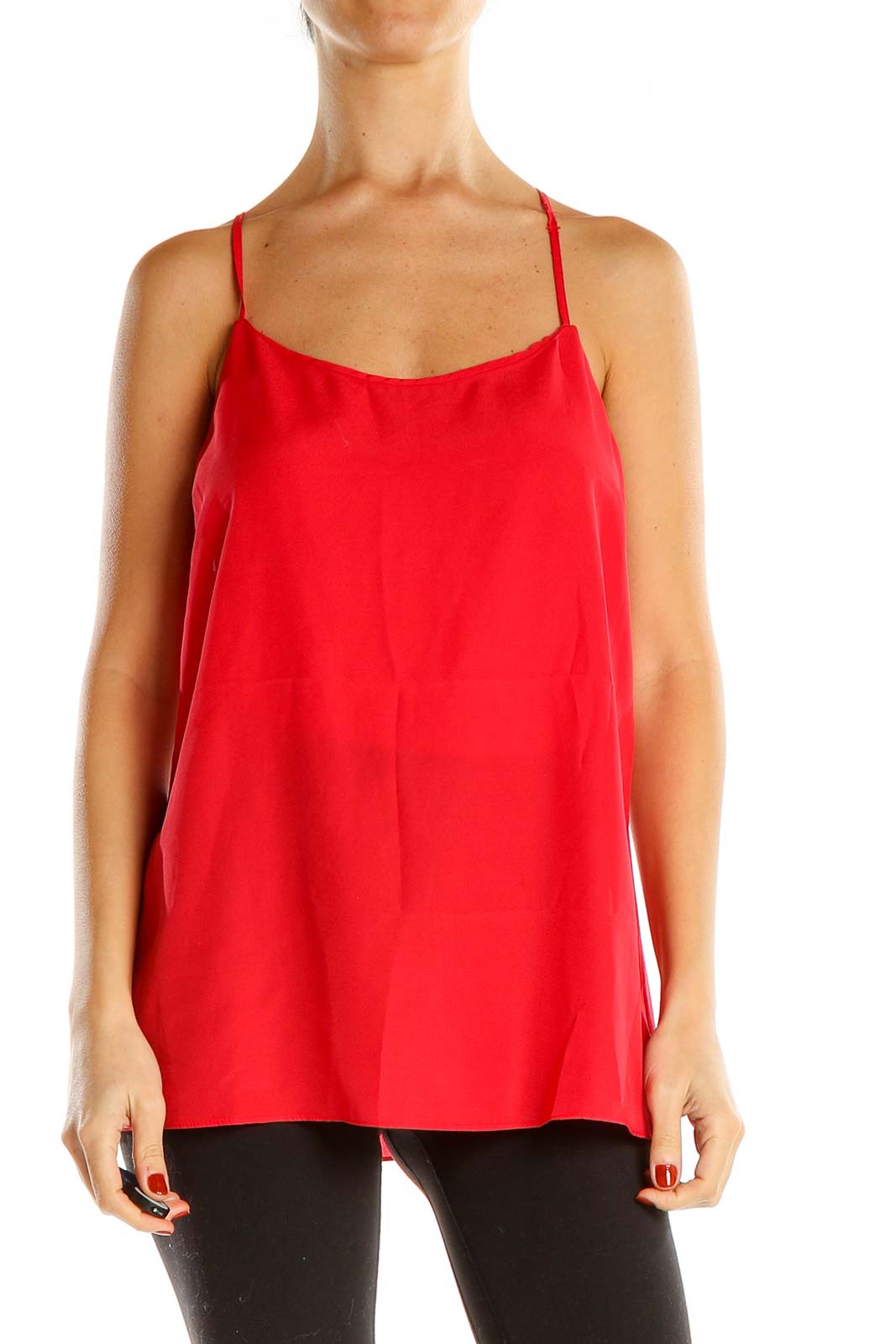 Red Chic Tank Top Front
