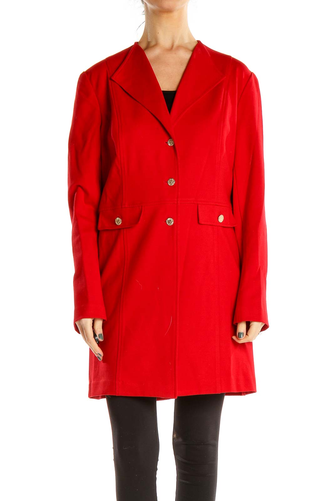Red Coat Front