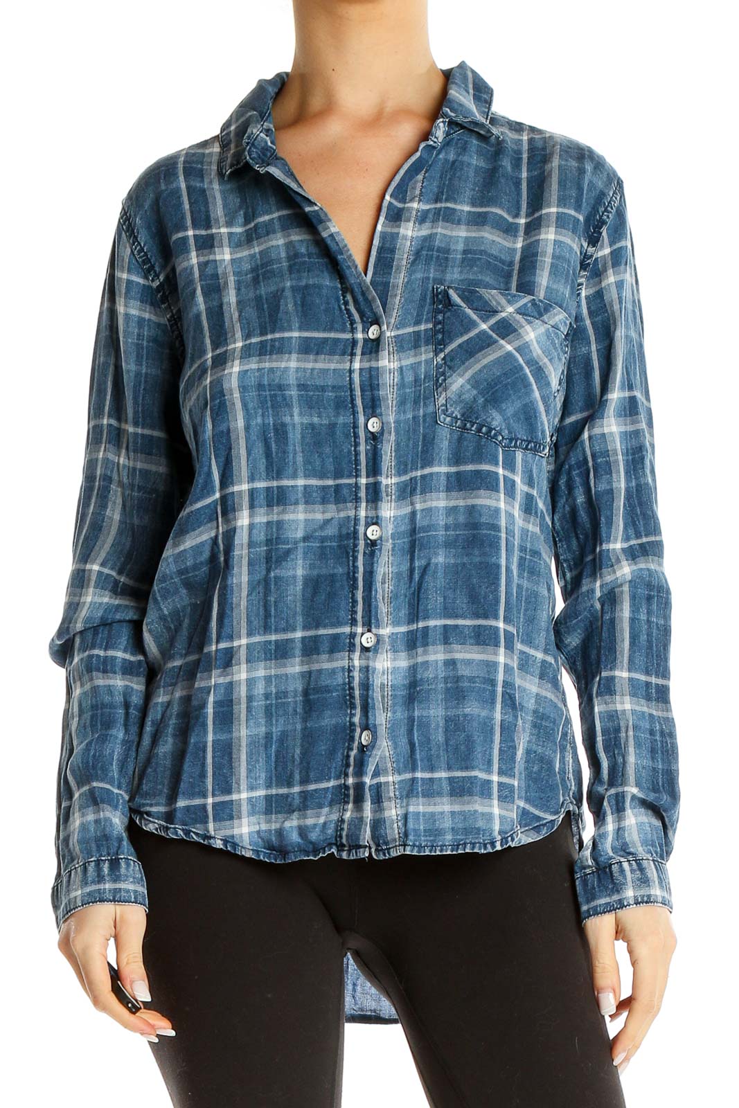 Blue Flannel Front