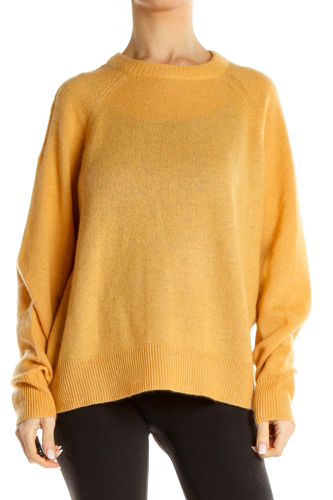 Orange Chic Sweater Front
