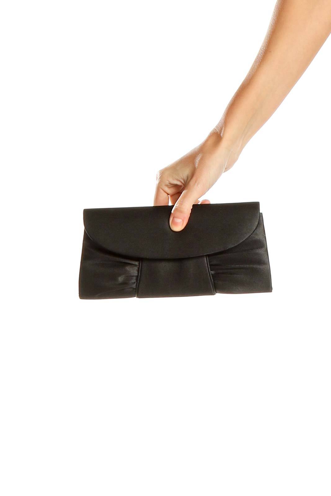 Black Clutch Bag Front