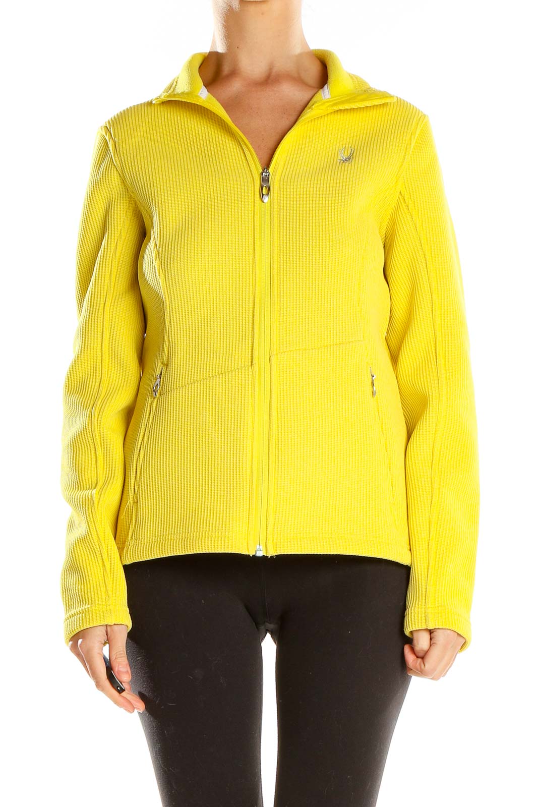 Yellow Sports Jacket Front