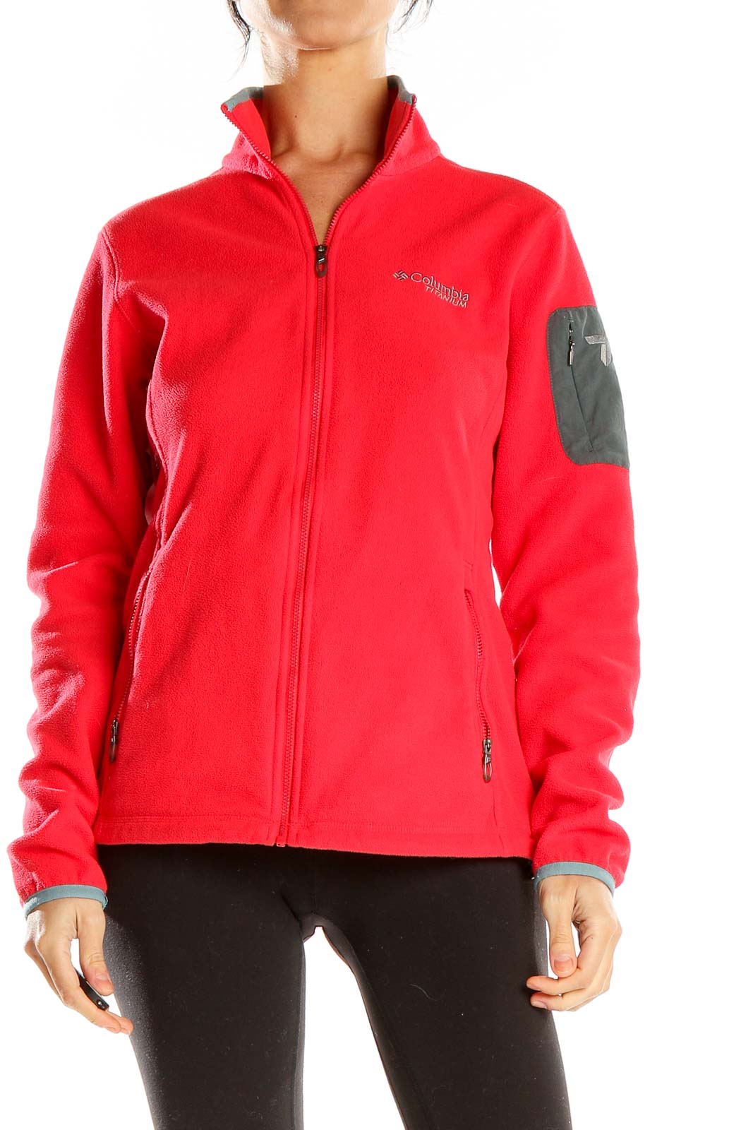 Red Sports Jacket Front