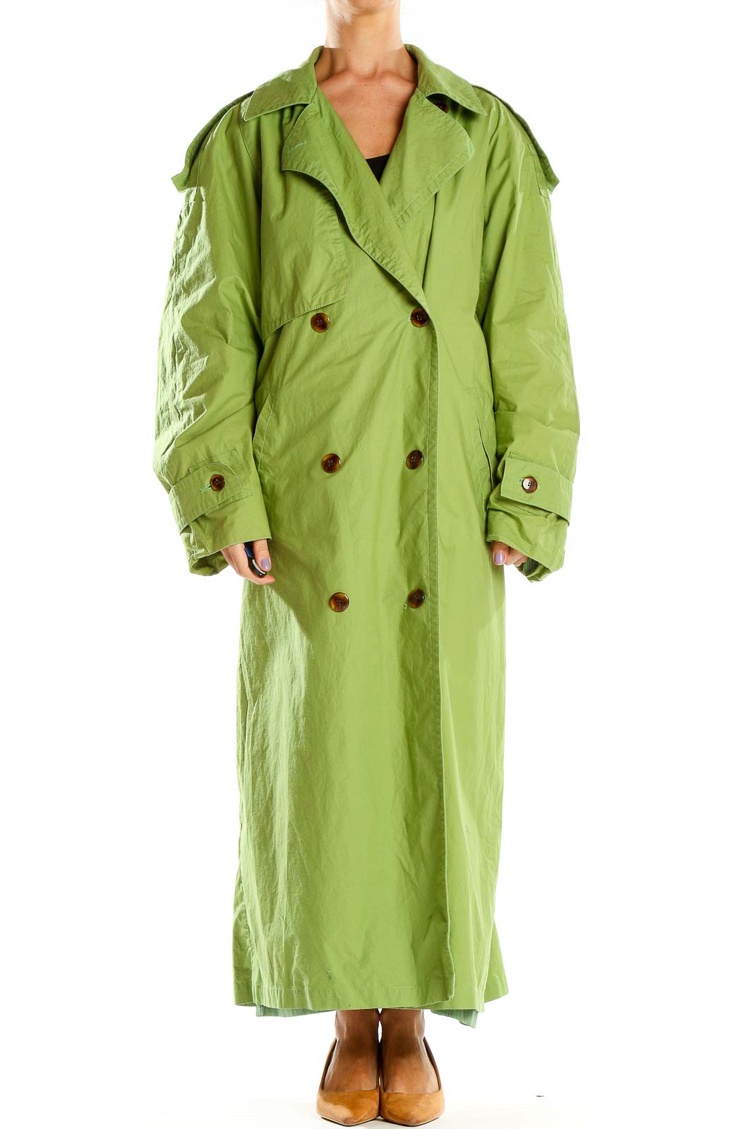 Green Coat Front