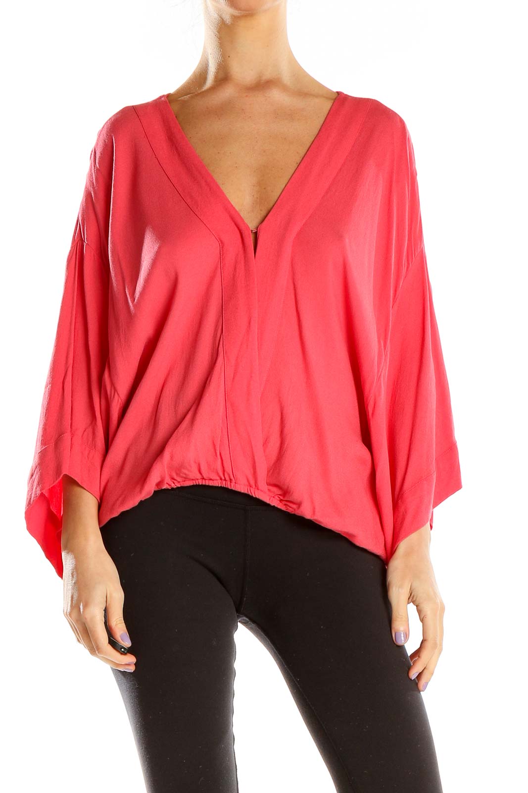 Pink Blouse Front