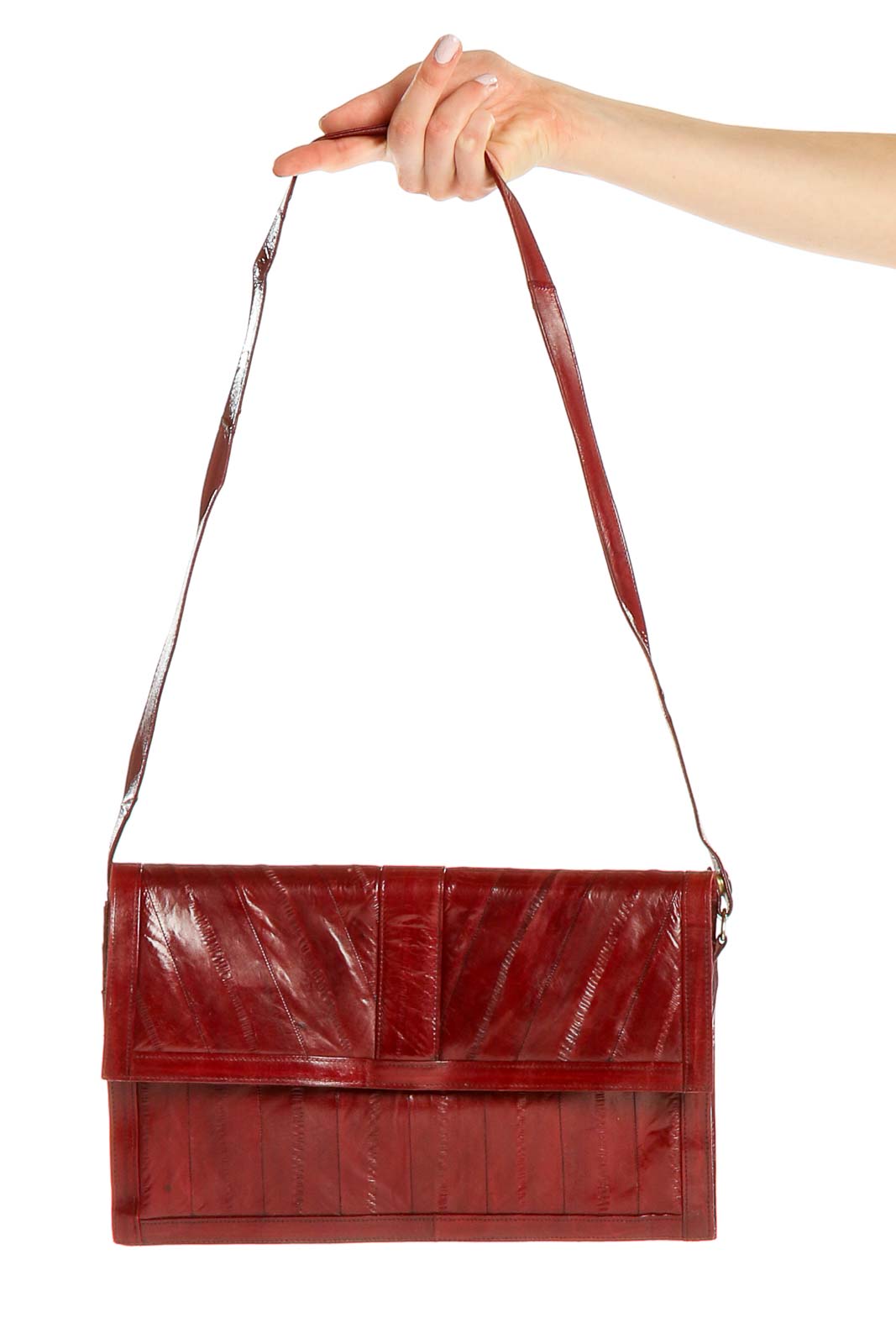 Red Shoulder Bag Front