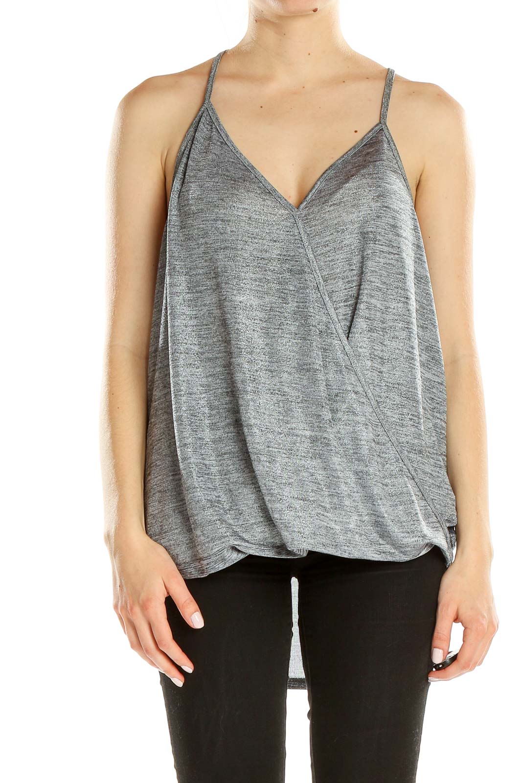 Gray Tank Top Front