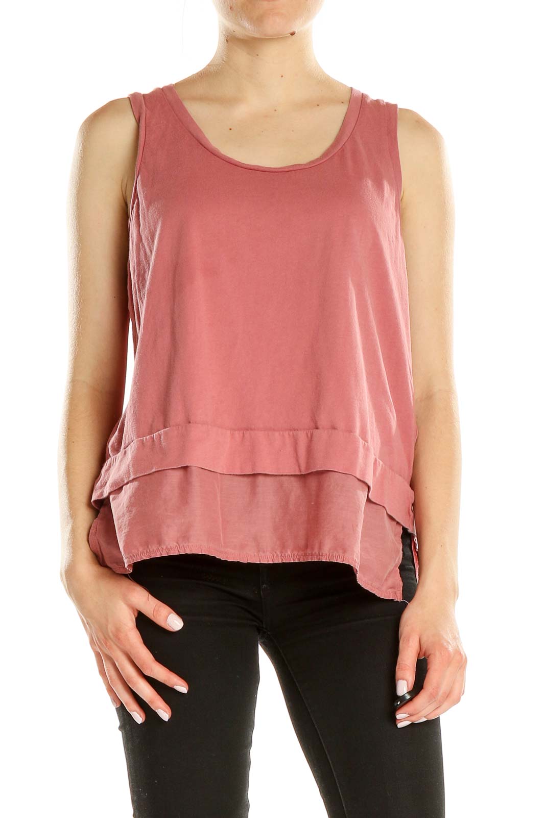 Pink Tank Top Front