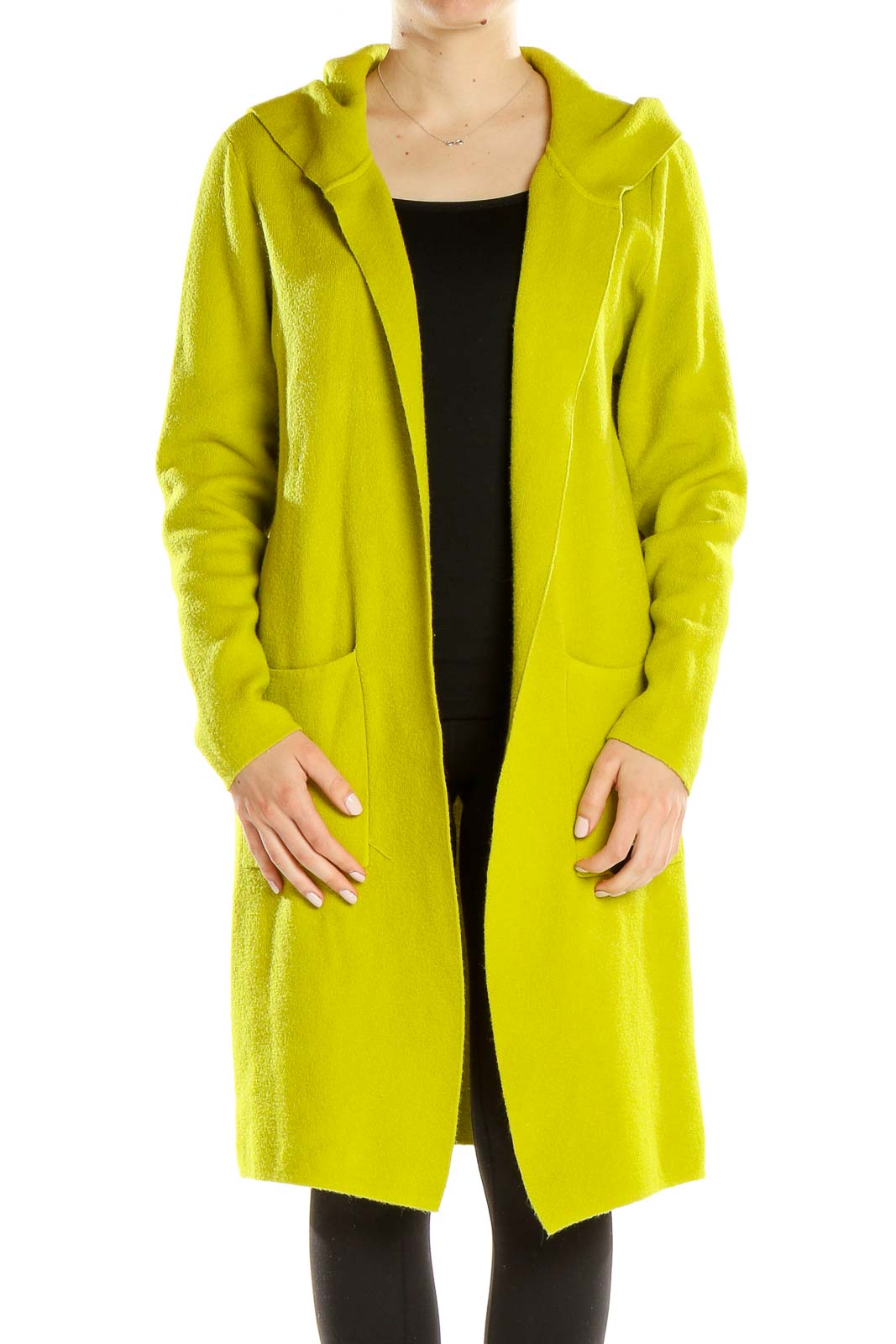 Chartreuse Coat Front