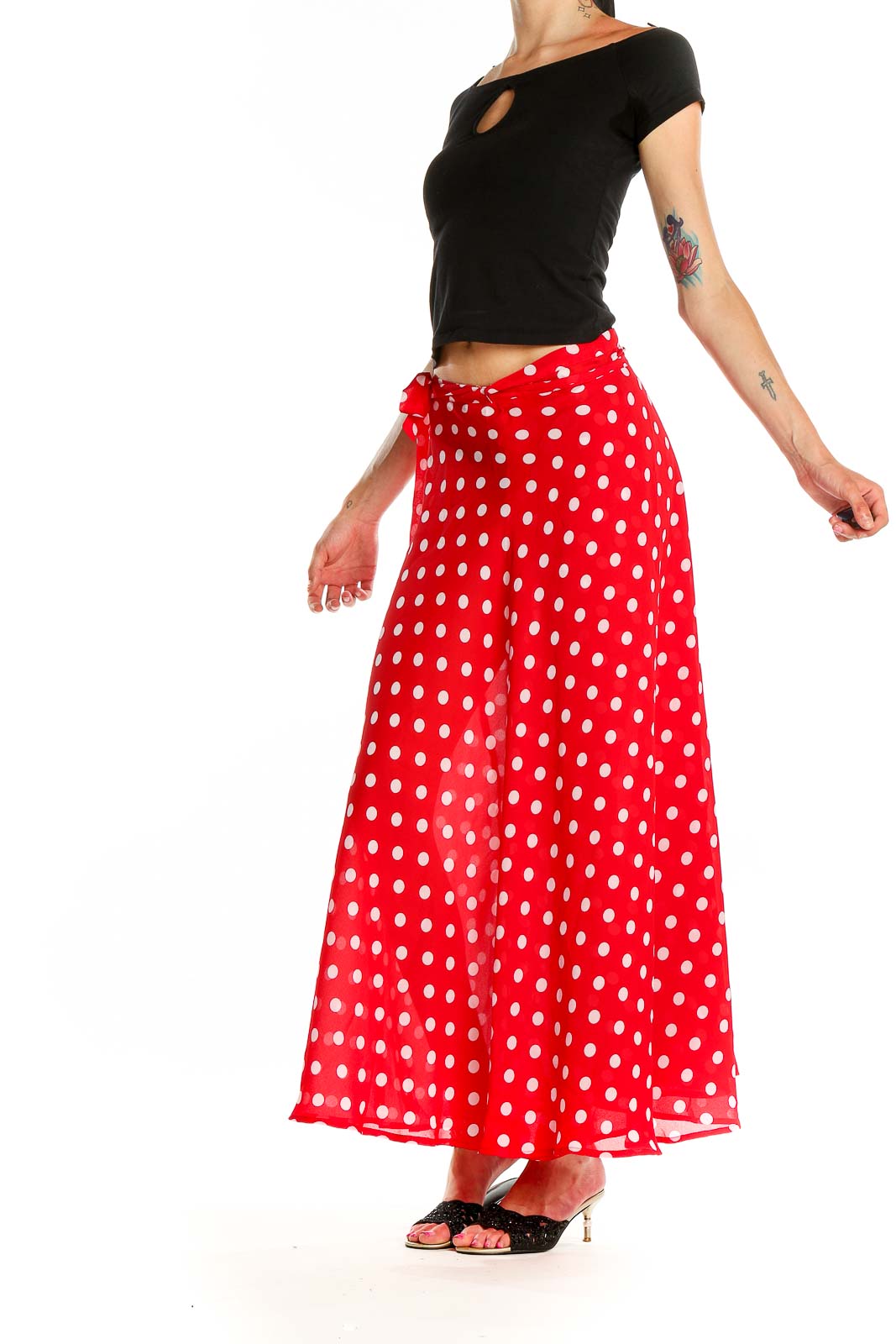 海外 正規品 7Dormitories Maxi Skirt RED（限定特典付き