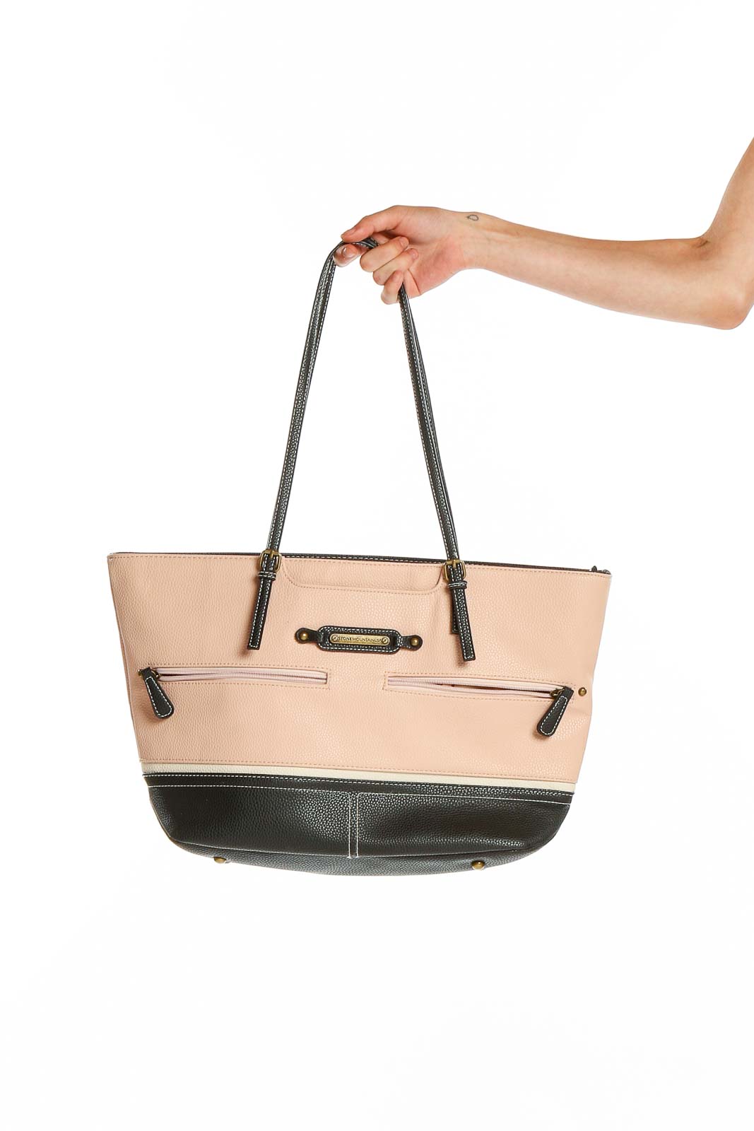 Pink Tote Bag Front
