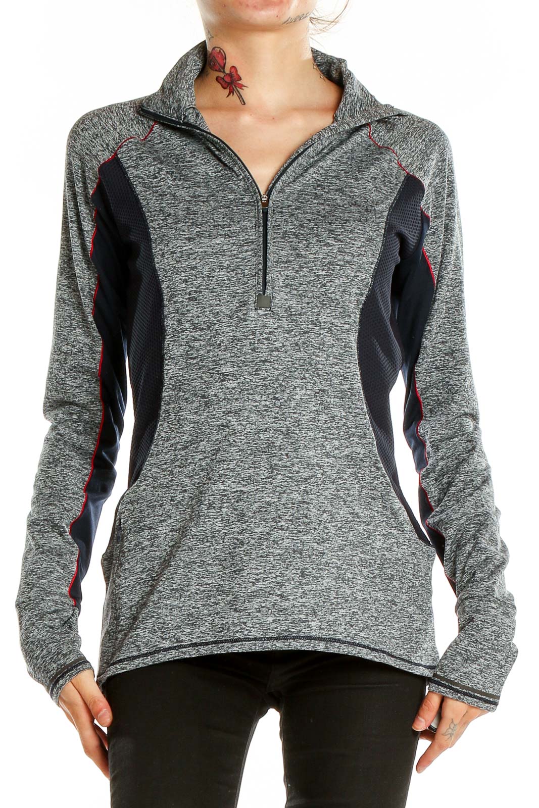 Gray Sweatshirt Front