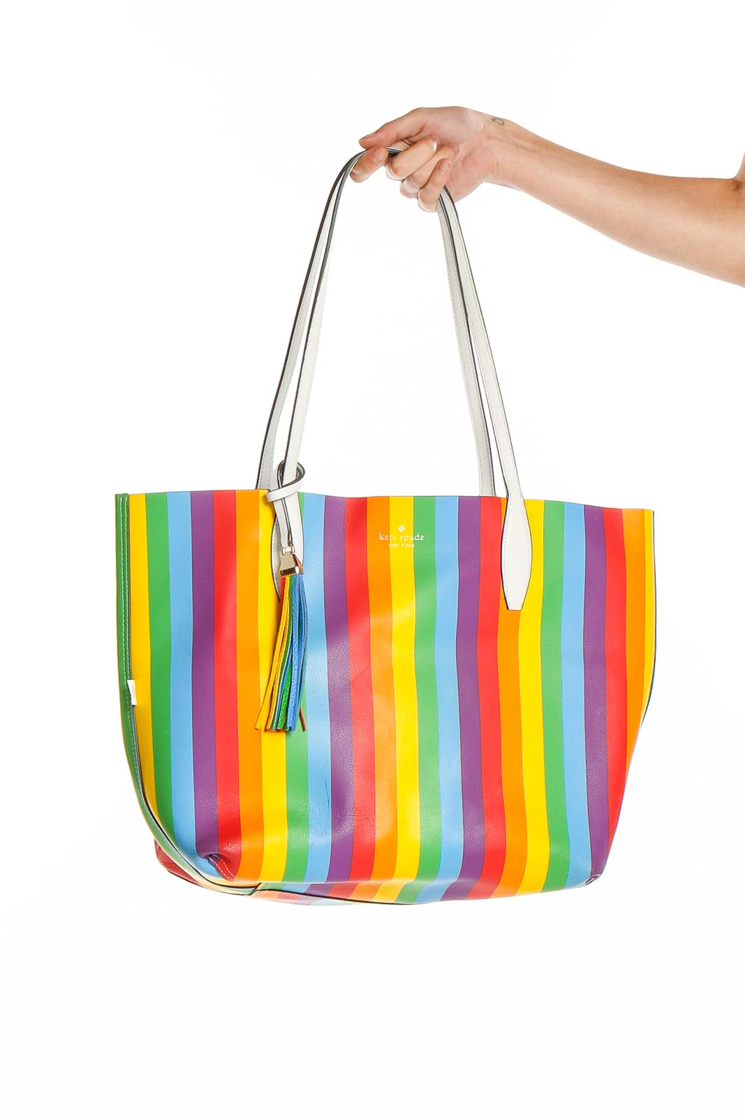 Rainbow Tote Bag Front