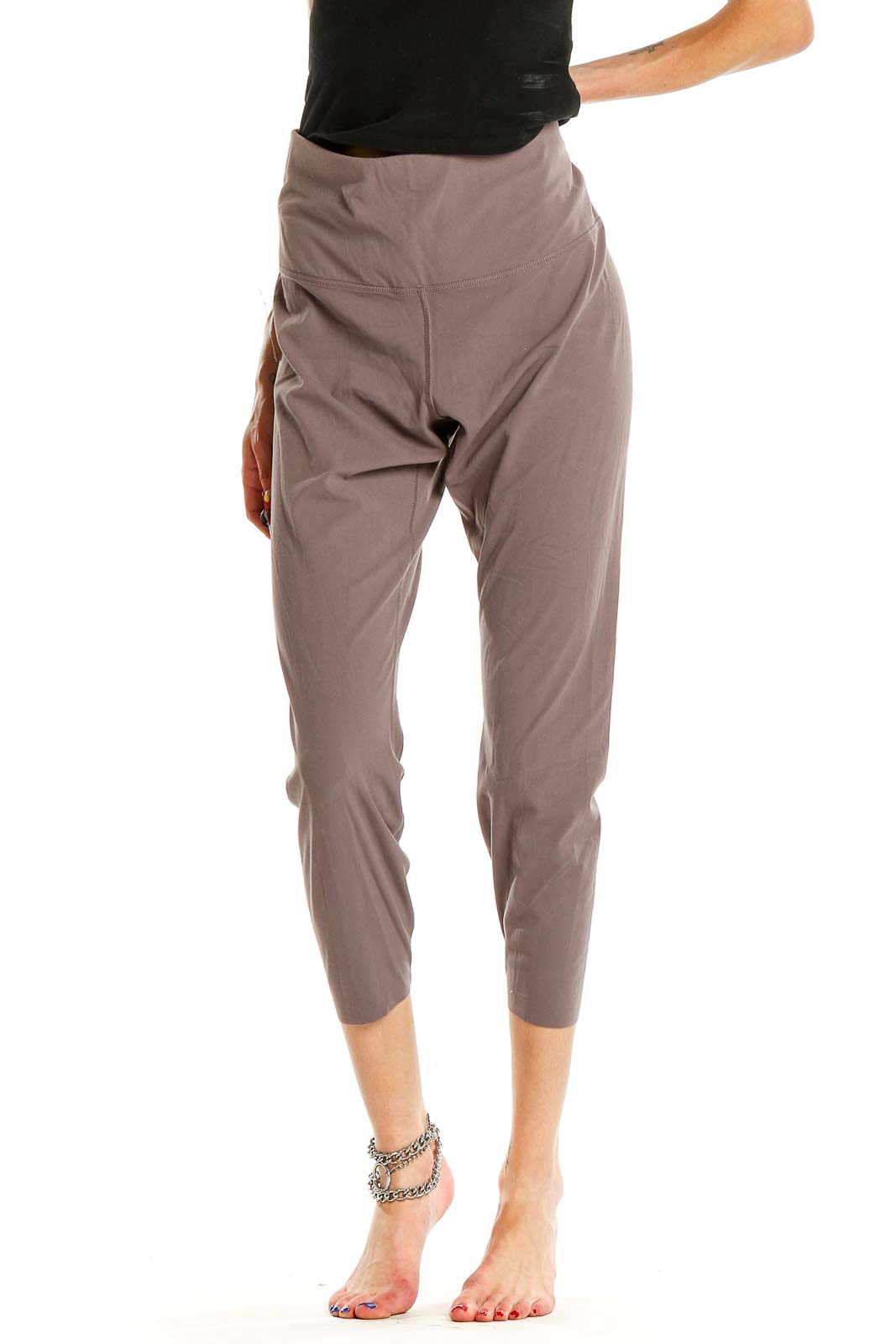 Purple Activewear Pants Front