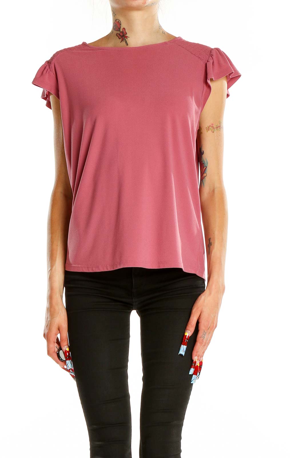 Pink Top Front