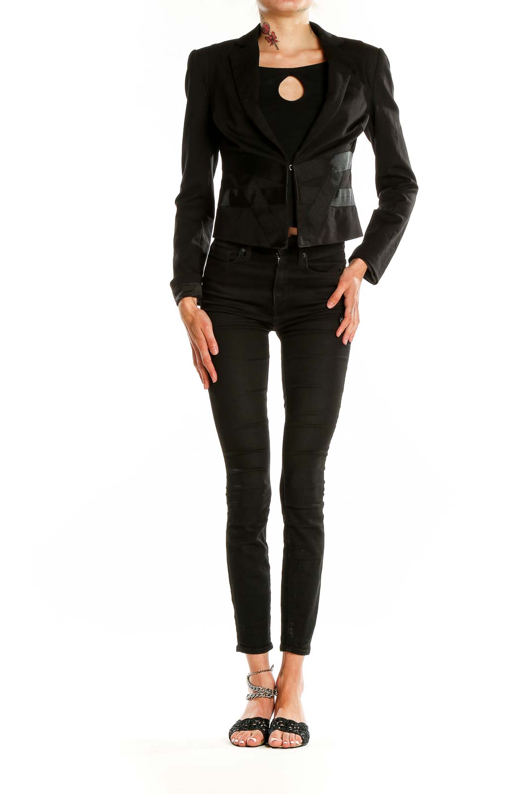 Bebe black outlet jacket