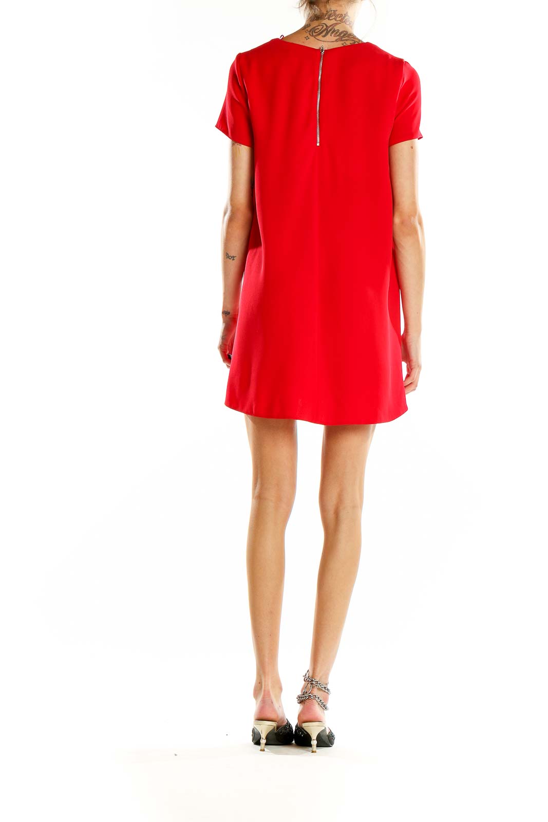 Zara trafaluc red outlet dress