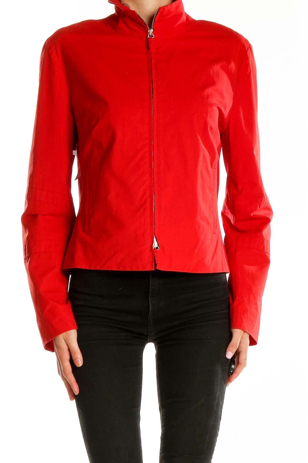 Red Jacket Front