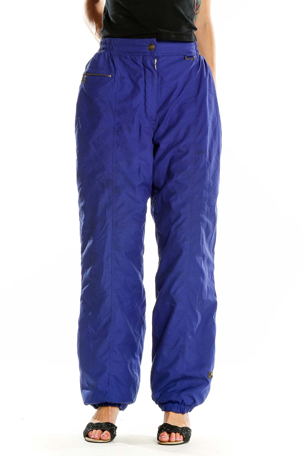 Blue Ski Pants Front