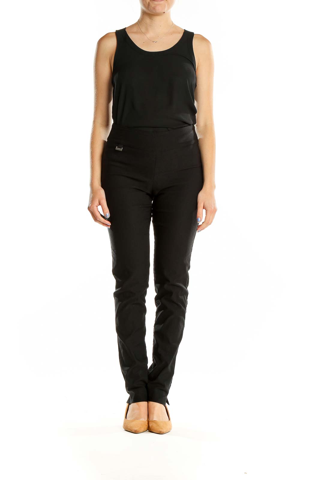 Joseph Ribkoff - Black Pants Spandex Rayon Nylon