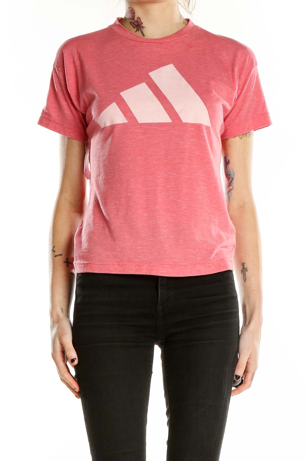 Pink Graphic T-Shirt Front