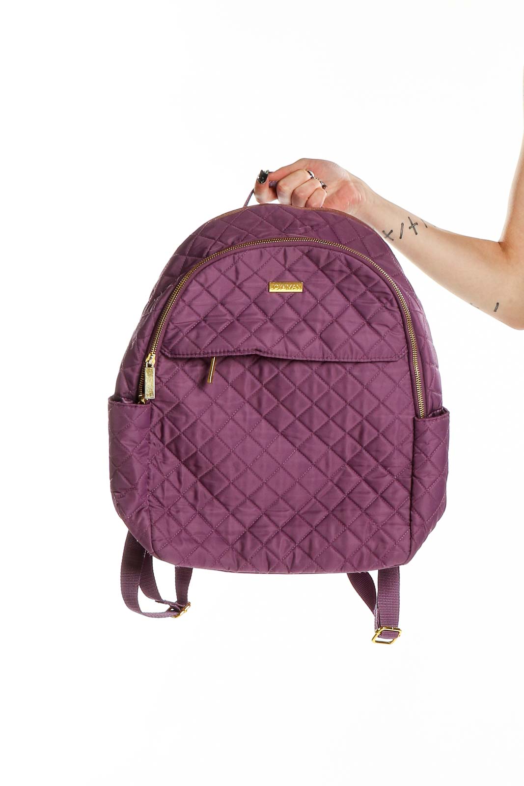 Purple Backpack Front