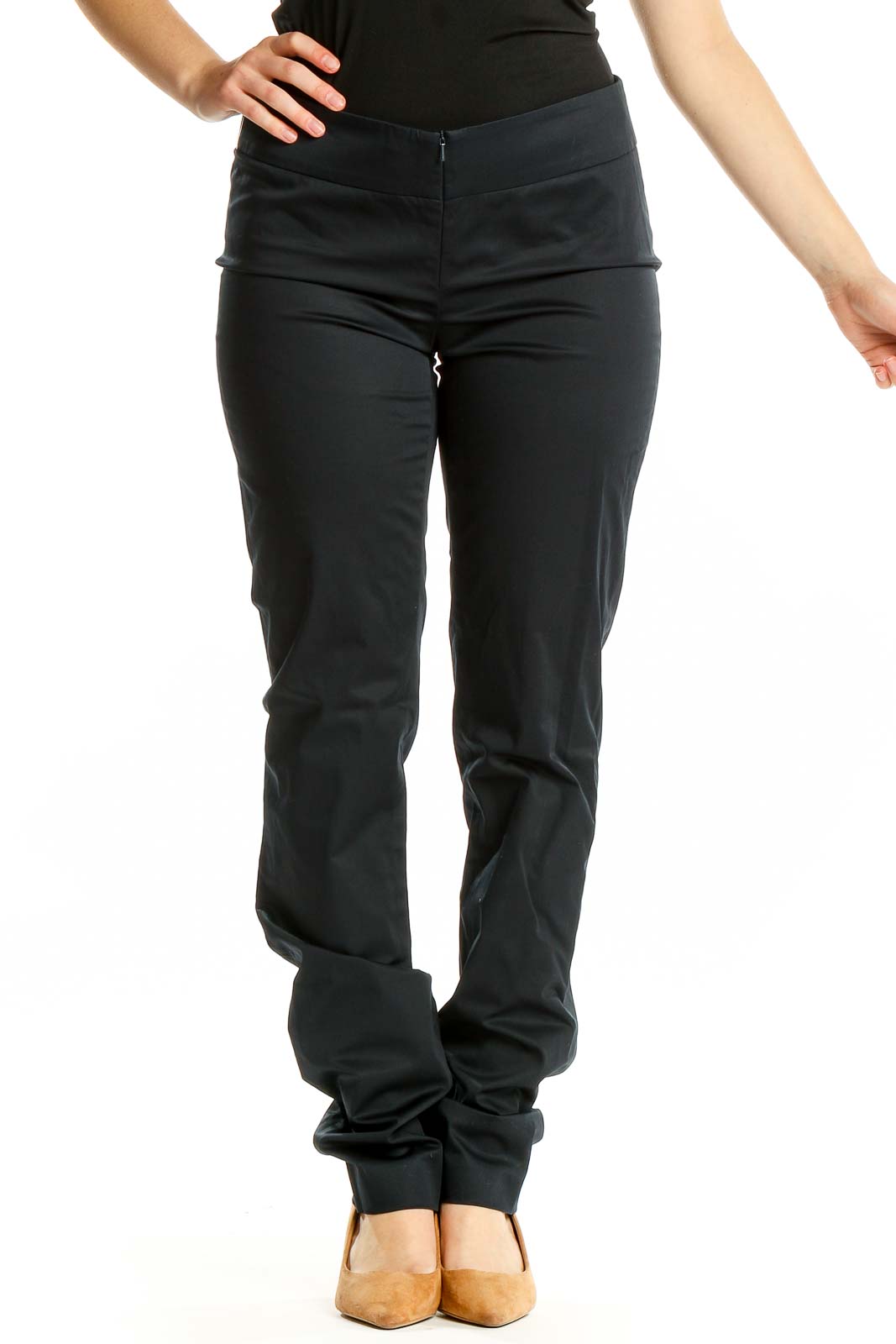 Navy Trousers Front