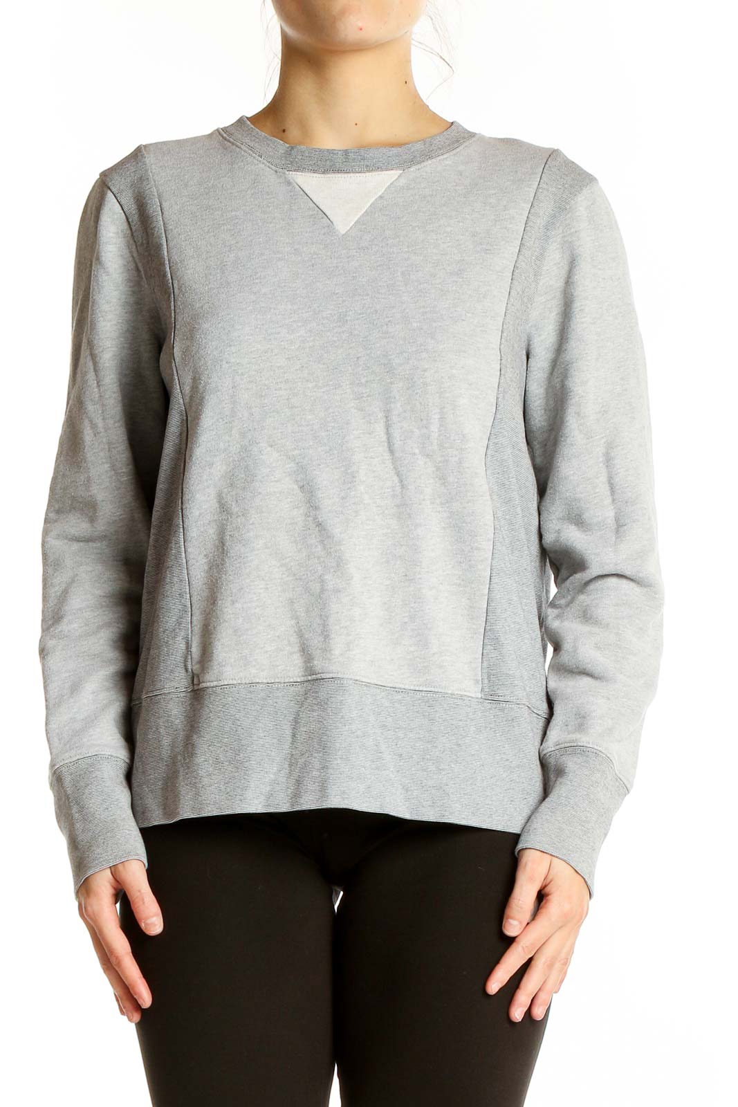 Grey Sweatshirt Front