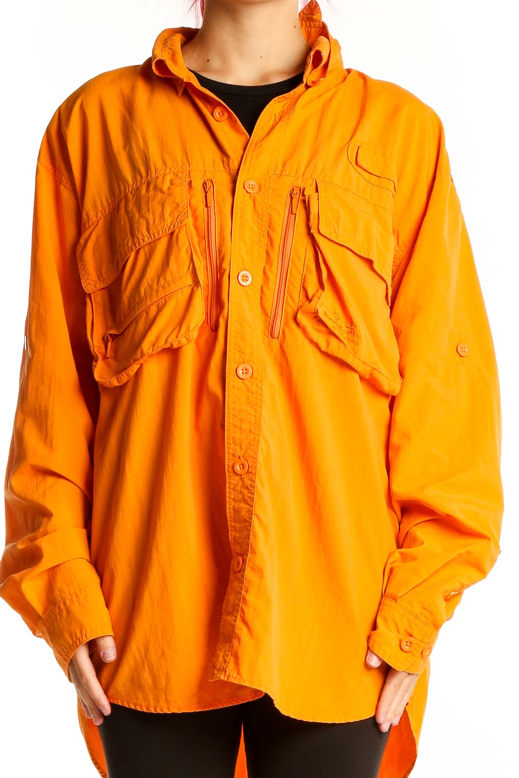 Orange Jacket Front