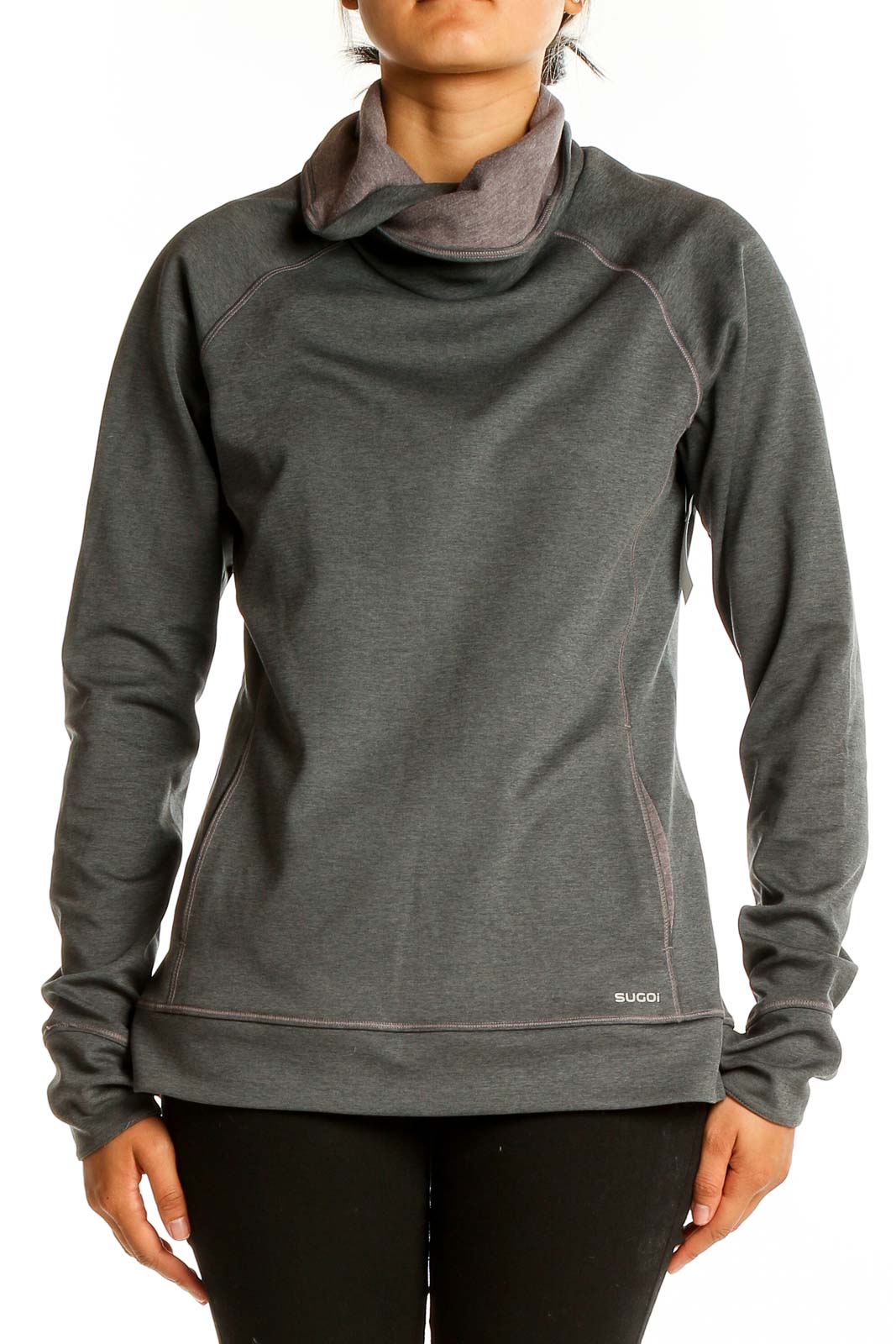 Gray Sweatshirt Front