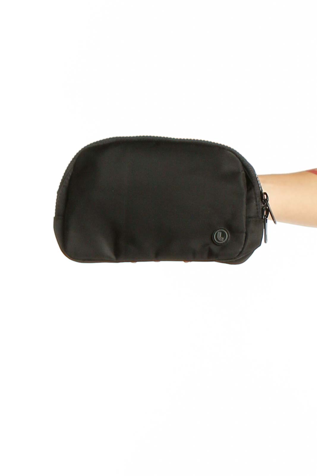 Black Nylon Crossbody Bag Front
