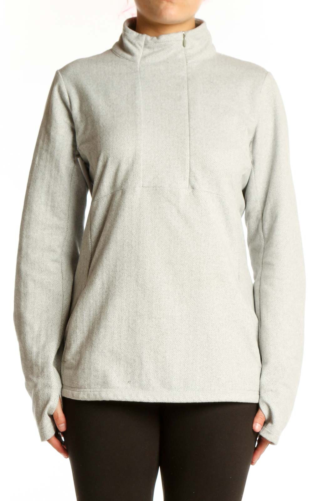 Cream Kyodan Pullover Activewear Sweatshirt Front