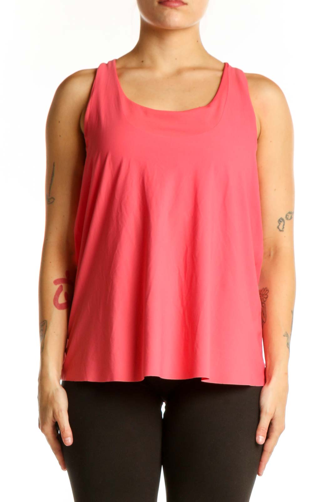 Pink Athleta Tank Top Activewear Front